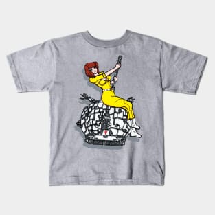 I Came In Like A Technodrome Kids T-Shirt